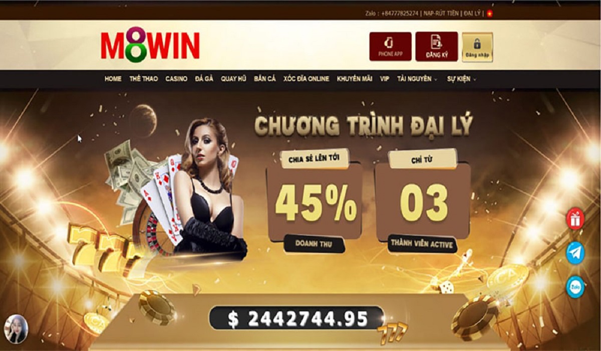 M8Win Link vào M8Win Casino không bị chặn